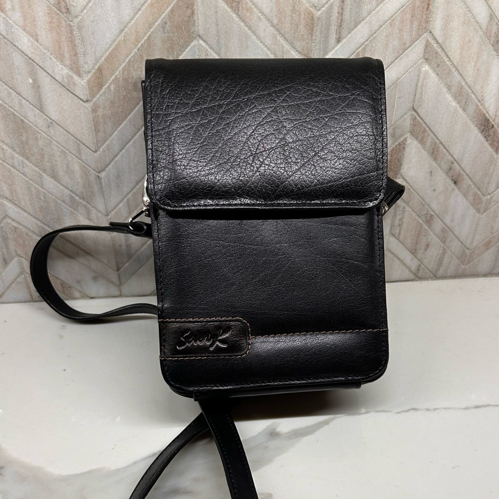 90s men’s women’s crossbody leather camera bag